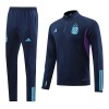 Argentine 3 Stars Quarter Zip Royal Sweat d'Entraînement 22-23 Bleue Pour Homme